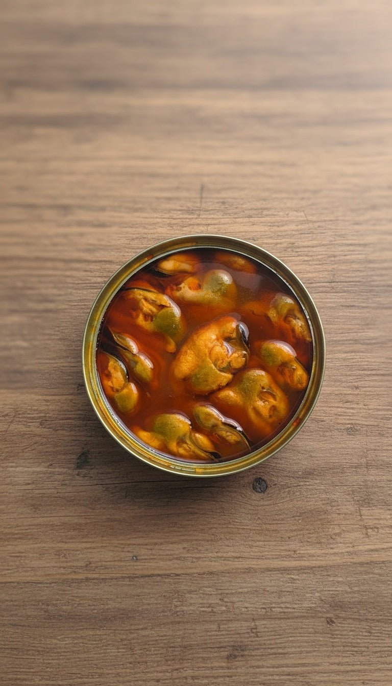 Mejillones a la brasa - Marisco Rías Baixas