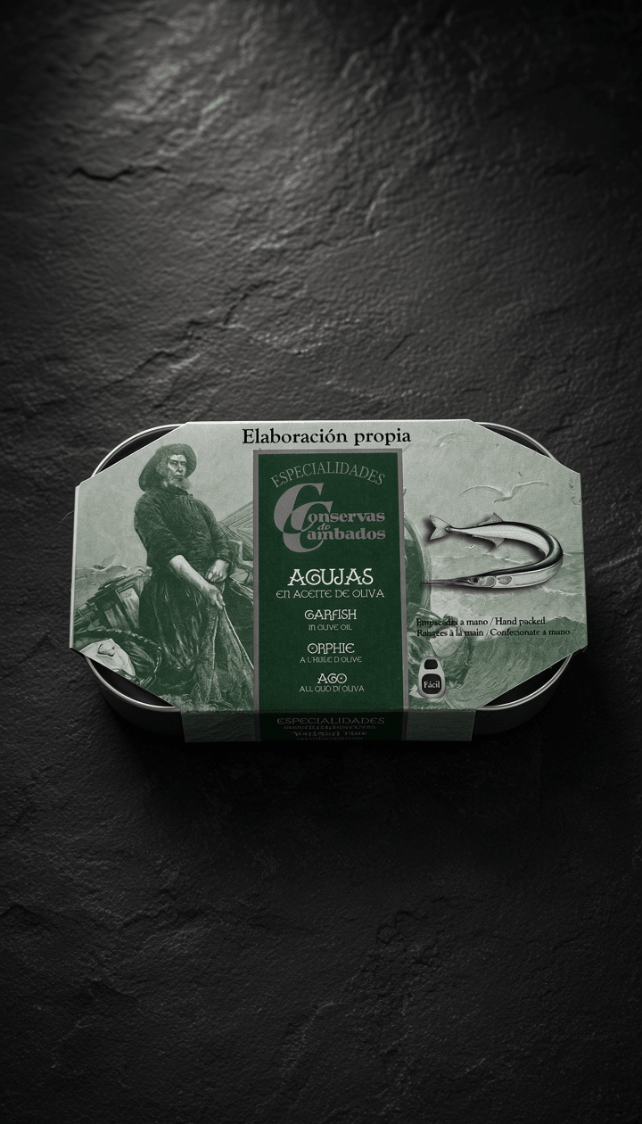 Agujas en Aceite de Oliva - Marisco Rías Baixas