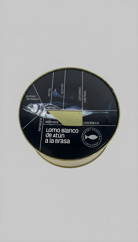 Lomo blanco atún a la brasa