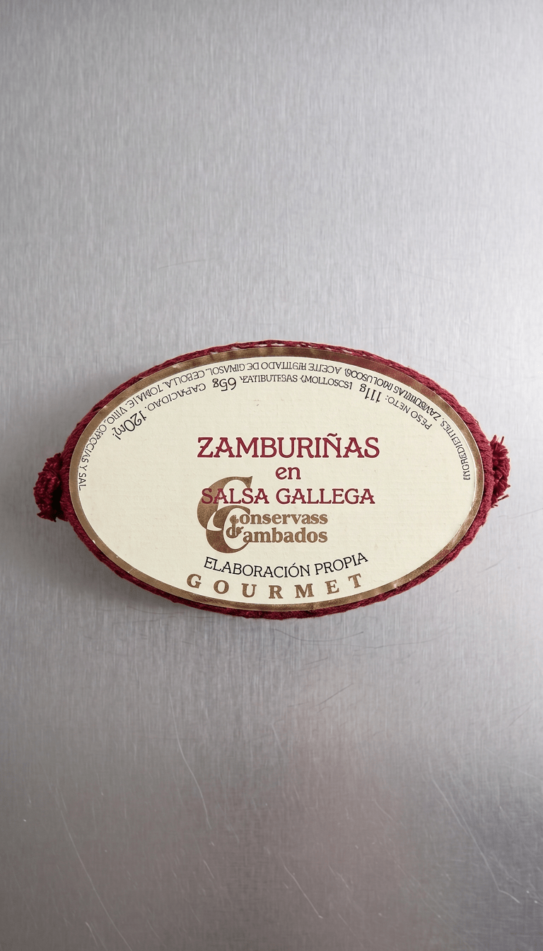 Zamburiñas en Salsa Gallega - Marisco Rías Baixas