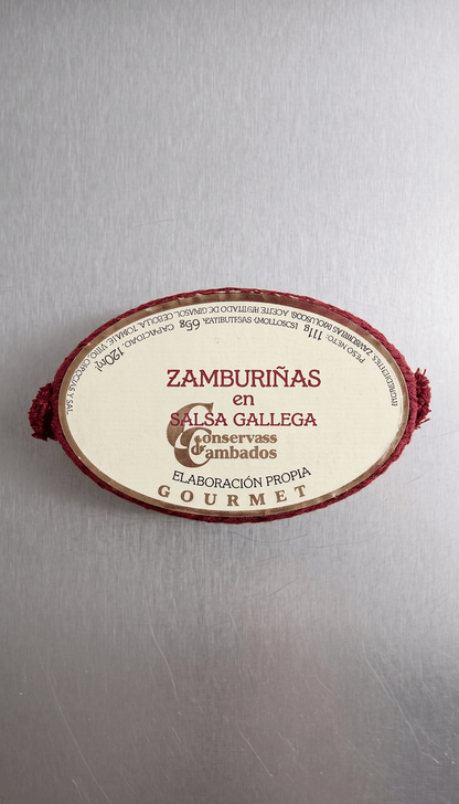 Zamburiñas en Salsa Gallega - Marisco Rías Baixas