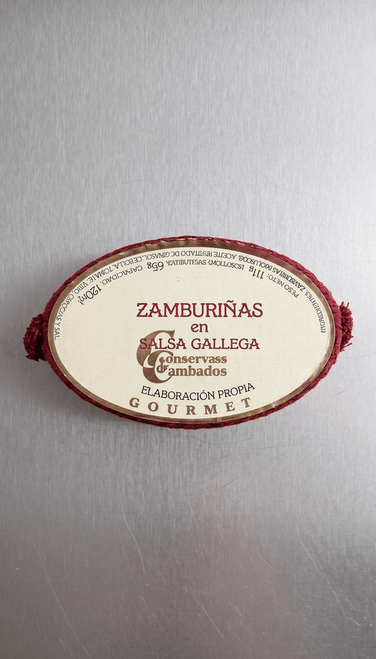 Zamburiñas en Salsa Gallega - Marisco Rías Baixas