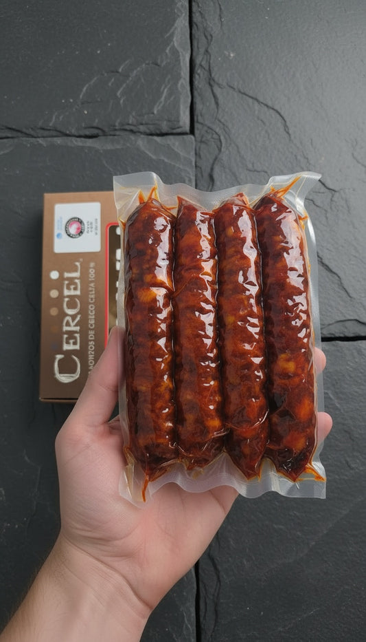 Chorizo celta curado