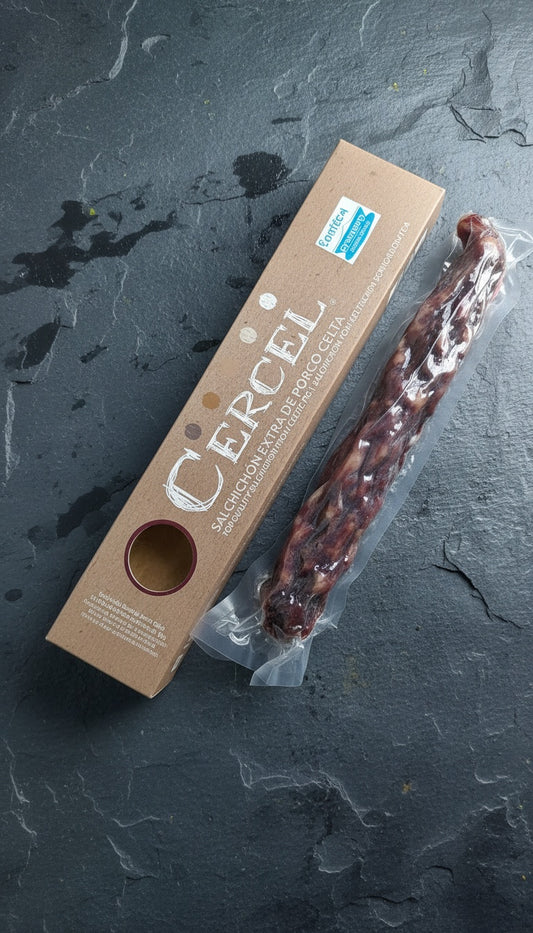 Salchichon celta curado